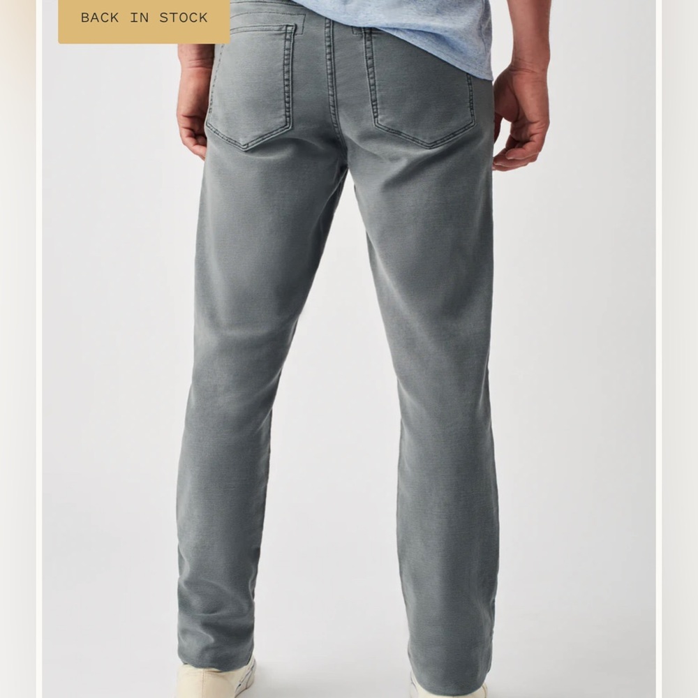 Faherty Brand Stretch Terry 5-Pocket